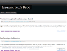 Tablet Screenshot of indianatux.wordpress.com