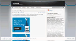 Desktop Screenshot of dyssebeia.wordpress.com