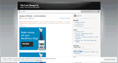 Desktop Screenshot of lastshangrila.wordpress.com