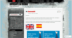 Desktop Screenshot of borgatediroma.wordpress.com