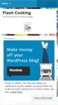 Mobile Screenshot of flashcooking.wordpress.com