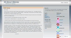 Desktop Screenshot of alkenes.wordpress.com