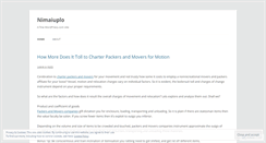 Desktop Screenshot of nimaiuplo.wordpress.com