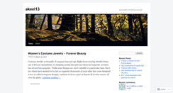 Desktop Screenshot of akeel13.wordpress.com