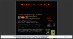 Desktop Screenshot of monsuabaemacao.wordpress.com