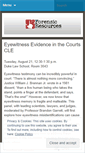 Mobile Screenshot of ncforensics.wordpress.com
