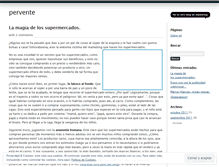 Tablet Screenshot of pervente.wordpress.com