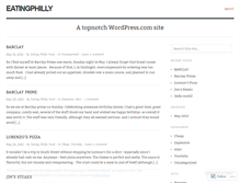 Tablet Screenshot of eatingphilly.wordpress.com