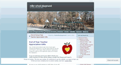 Desktop Screenshot of millerschoolplayground.wordpress.com