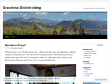 Tablet Screenshot of gracelessglobetrotting.wordpress.com