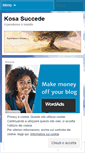 Mobile Screenshot of kosasuccede.wordpress.com
