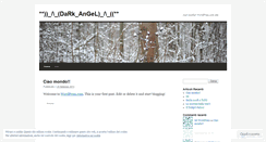 Desktop Screenshot of darkangel24.wordpress.com