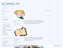 Tablet Screenshot of gaymormonlife.wordpress.com