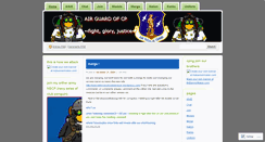 Desktop Screenshot of airguardofclubpenguin.wordpress.com