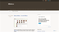Desktop Screenshot of bbakeca.wordpress.com