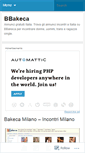 Mobile Screenshot of bbakeca.wordpress.com