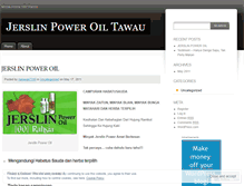 Tablet Screenshot of jerslinpoweroil.wordpress.com