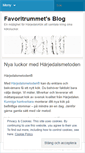 Mobile Screenshot of favoritrummet.wordpress.com