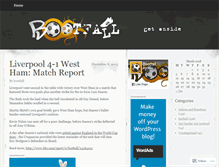 Tablet Screenshot of bootfall.wordpress.com