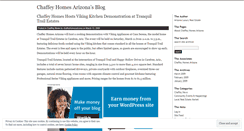 Desktop Screenshot of chaffeyhomesaz.wordpress.com