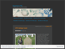 Tablet Screenshot of experiencepei.wordpress.com