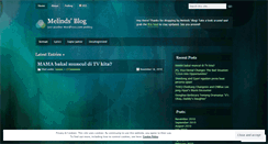 Desktop Screenshot of melinds.wordpress.com
