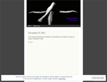 Tablet Screenshot of porvocacion.wordpress.com