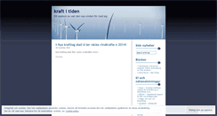 Desktop Screenshot of kraftitiden.wordpress.com