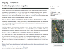 Tablet Screenshot of matparken.wordpress.com