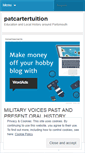 Mobile Screenshot of patcartertuition.wordpress.com