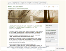 Tablet Screenshot of patcartertuition.wordpress.com