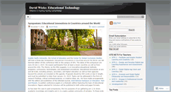 Desktop Screenshot of dwicksspu.wordpress.com