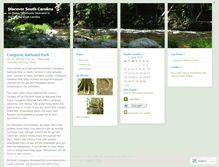 Tablet Screenshot of discoversouthcarolina.wordpress.com