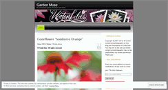 Desktop Screenshot of gardenmuse.wordpress.com