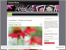 Tablet Screenshot of gardenmuse.wordpress.com