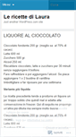 Mobile Screenshot of lericettedilaura.wordpress.com