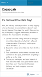 Mobile Screenshot of cacaolab.wordpress.com