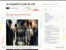 Tablet Screenshot of lizzybeth89.wordpress.com