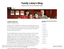 Tablet Screenshot of familylahey.wordpress.com