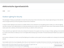Tablet Screenshot of elektronischesigaretlaatstinfo.wordpress.com
