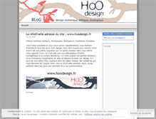 Tablet Screenshot of hoodesign.wordpress.com