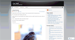 Desktop Screenshot of casrudi.wordpress.com