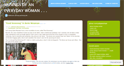 Desktop Screenshot of everydaywomanusa.wordpress.com