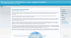 Desktop Screenshot of gestaosistemica.wordpress.com