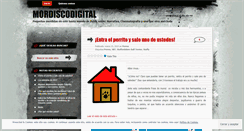 Desktop Screenshot of mordiscodigital.wordpress.com