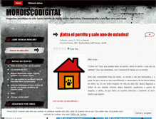 Tablet Screenshot of mordiscodigital.wordpress.com