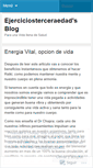 Mobile Screenshot of ejerciciosterceraedad.wordpress.com