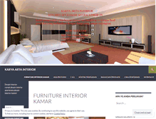 Tablet Screenshot of interiorkamar.wordpress.com