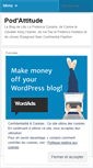 Mobile Screenshot of podattitude.wordpress.com