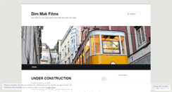 Desktop Screenshot of dimmakfilms.wordpress.com